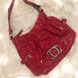 GUESS Bombshell Red Handbag